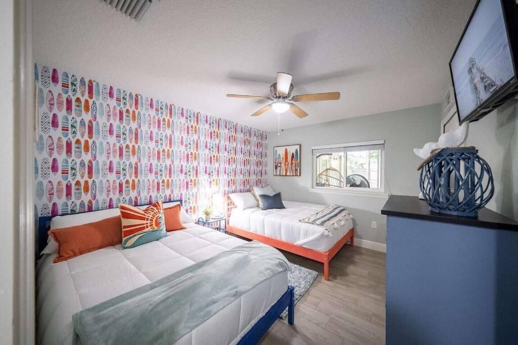 Beach House W/Putting Green/Game Rm/Rooftop Deck Cocoa Beach Exterior foto